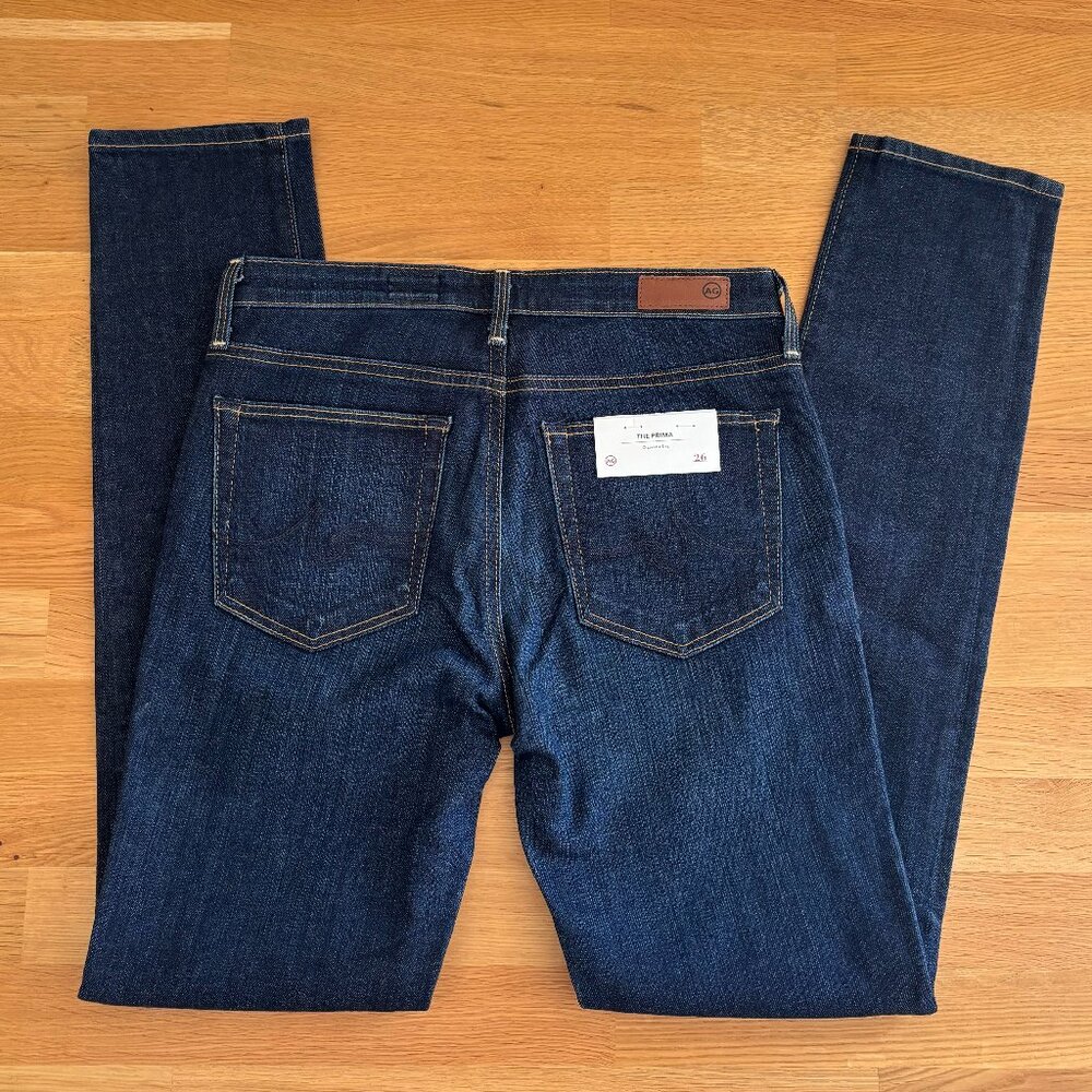 NWT AG Jeans Prima in 'Free' Dark Wash